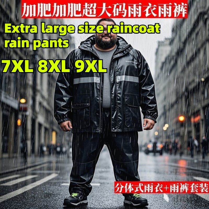 Fishing Jacket Waterproof - Plus Size Rain Suit Separate Motorcycle