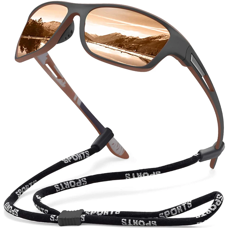 Fishing Sunglasses Polarized - High Definition Polarized Sunglasses for Men