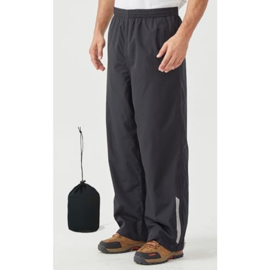 Men's Packable Rain Pants Wate - مراجعة Fishing Pants Waterproof وسعره