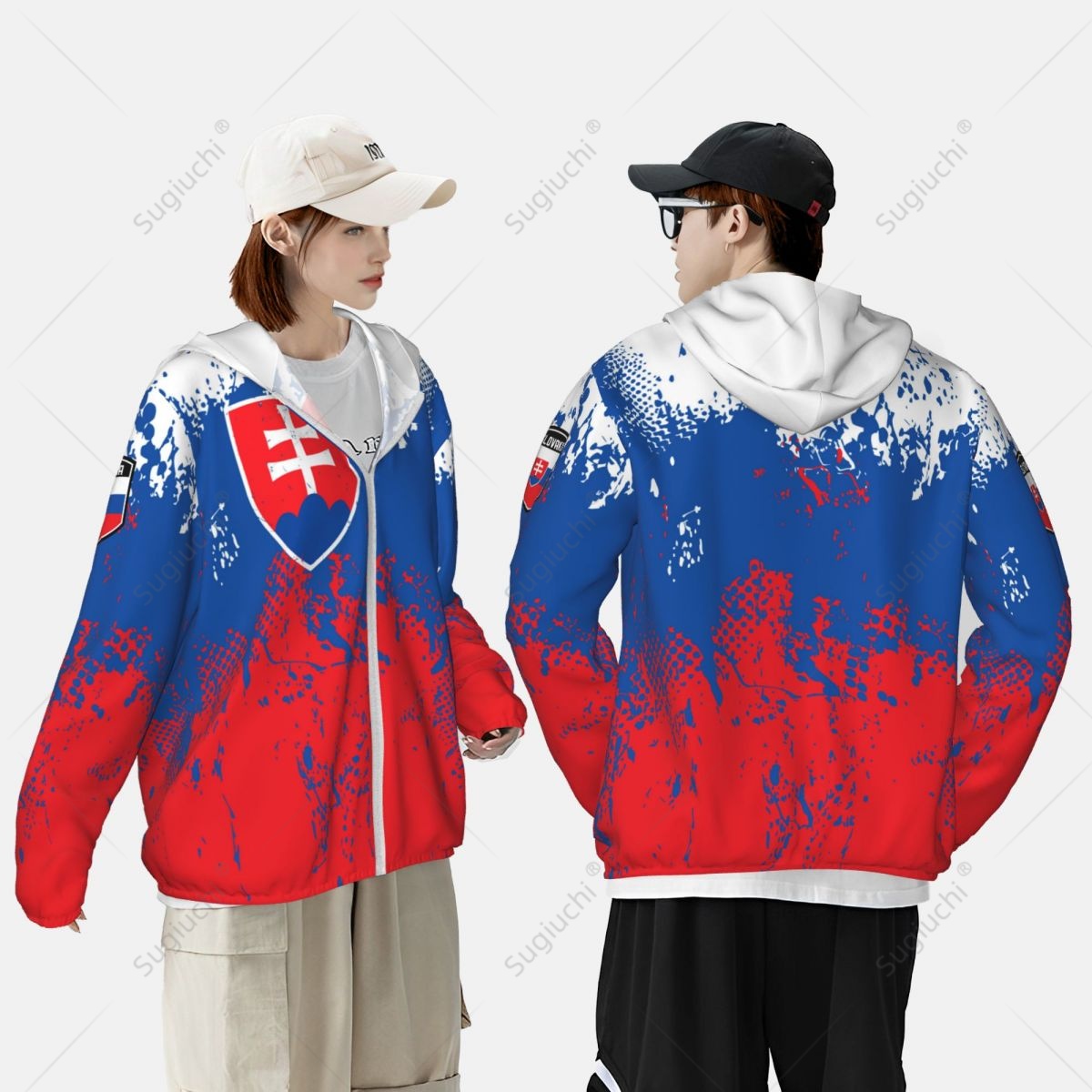 Slovakia Flag Sun Protection H - مراجعة Fishing Hoodie وسعره