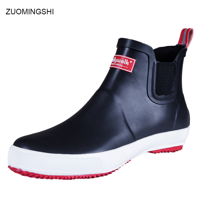 Sale Men Rubber Rain Boots Gum - مراجعة Fishing Boots وسعره