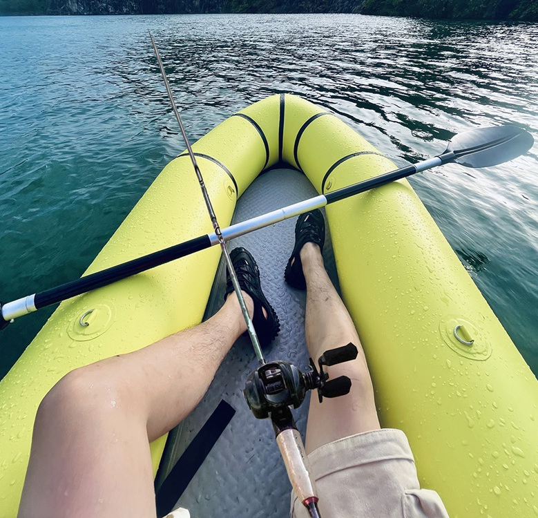 TPU medium rowing backpacking  - مراجعة Fishing Backpack وسعره
