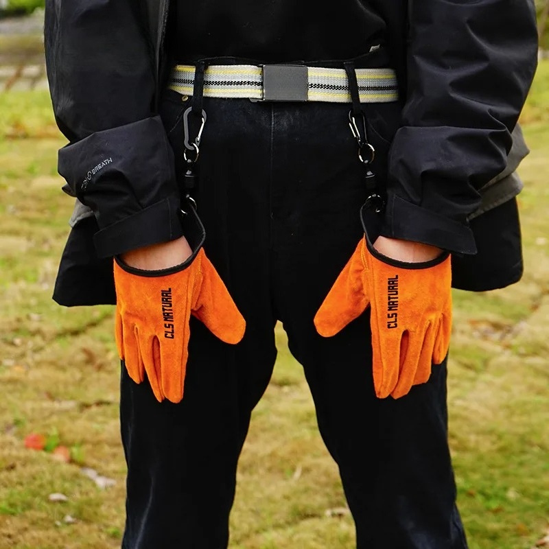 Heat Resistant BBQ Gloves Cowh - مراجعة Fishing Gloves وسعره
