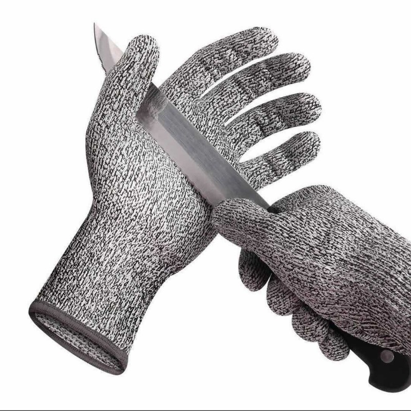 HPPE Grade 5 Anti-cutting Glov - مراجعة Fishing Gloves وسعره