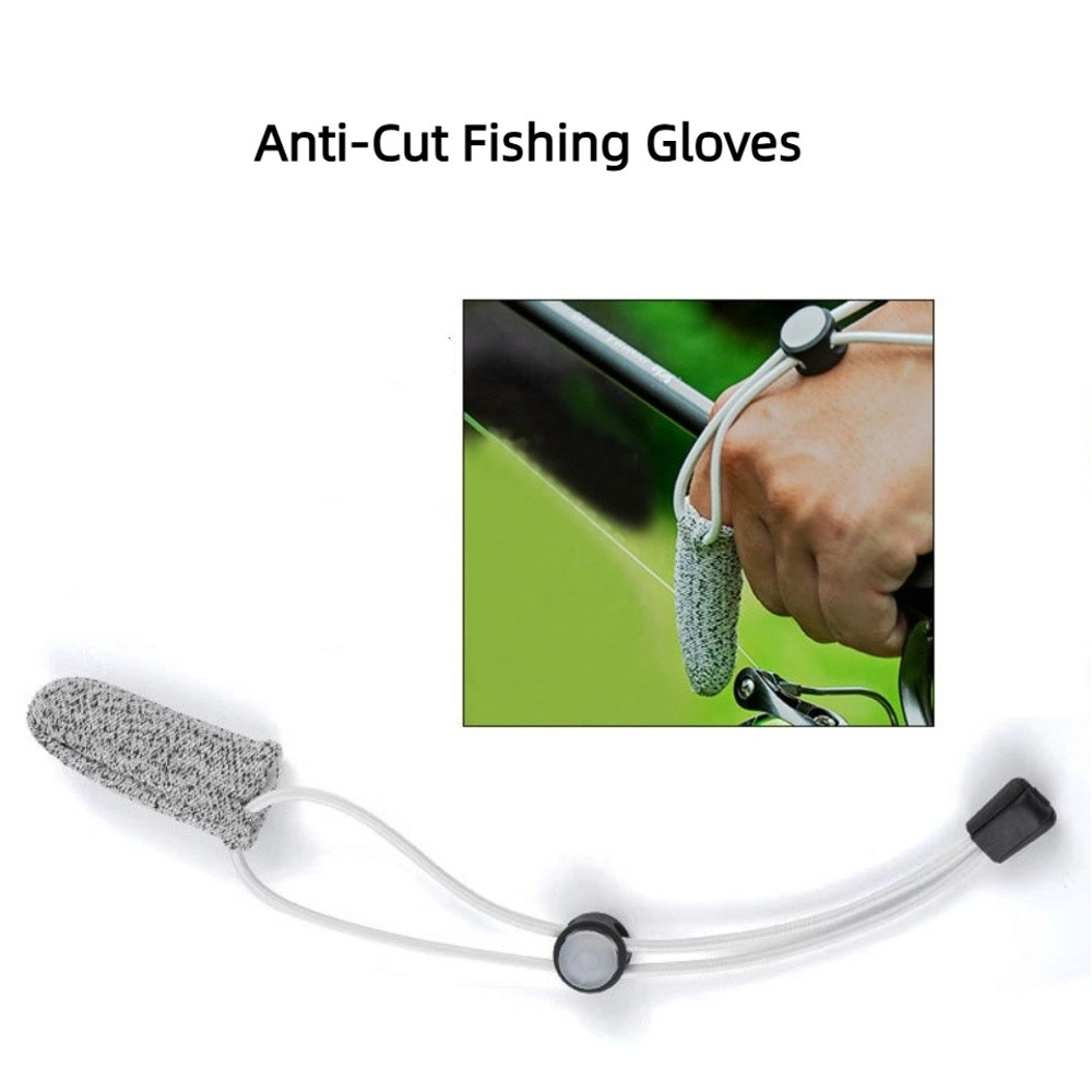 Anti-Slip Fishing Single Finge - مراجعة Fishing Gloves وسعره