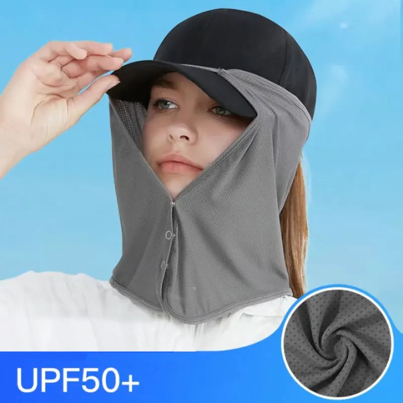 Quick Drying Fishing Cap Face  - مراجعة Fishing Mask Sun Protection وسعره
