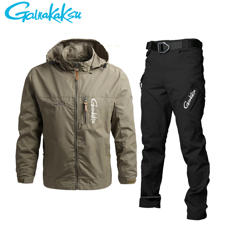 Men's Waterproof Hooded Jacket - مراجعة Fishing Jacket Waterproof وسعره
