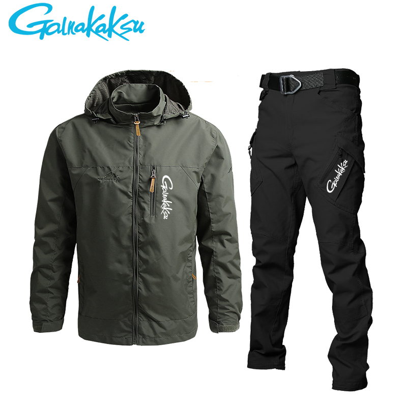 Men's Waterproof Hooded Jacket - مراجعة Fishing Jacket Waterproof وسعره