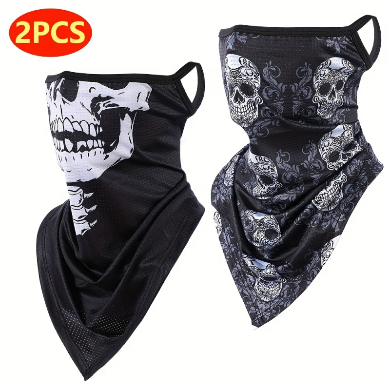 2-Pack, Men's Gothic Mask and  - مراجعة Fishing Mask Sun Protection وسعره