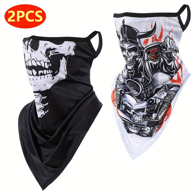 2-Pack, Men's Gothic Mask and  - مراجعة Fishing Mask Sun Protection وسعره