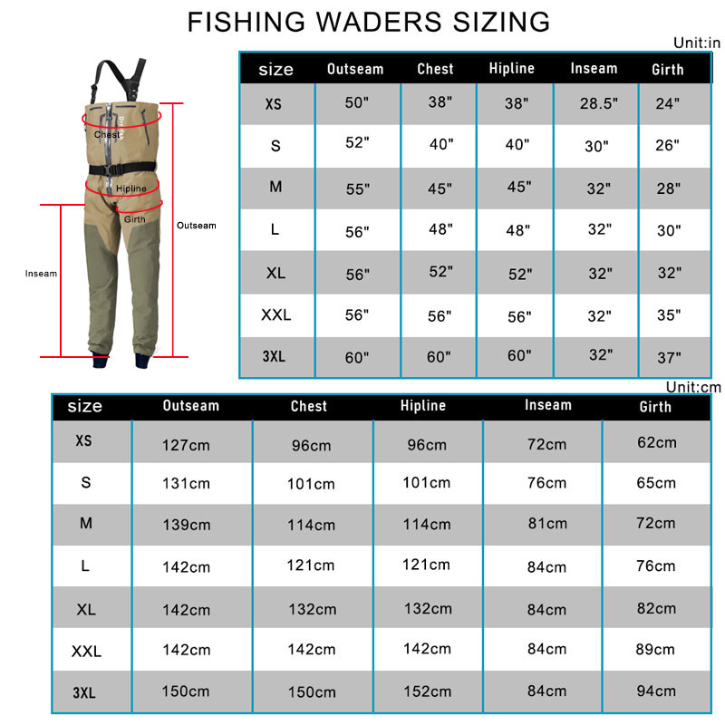 Zippered Waterproof Wader With - مراجعة Fishing Waders وسعره