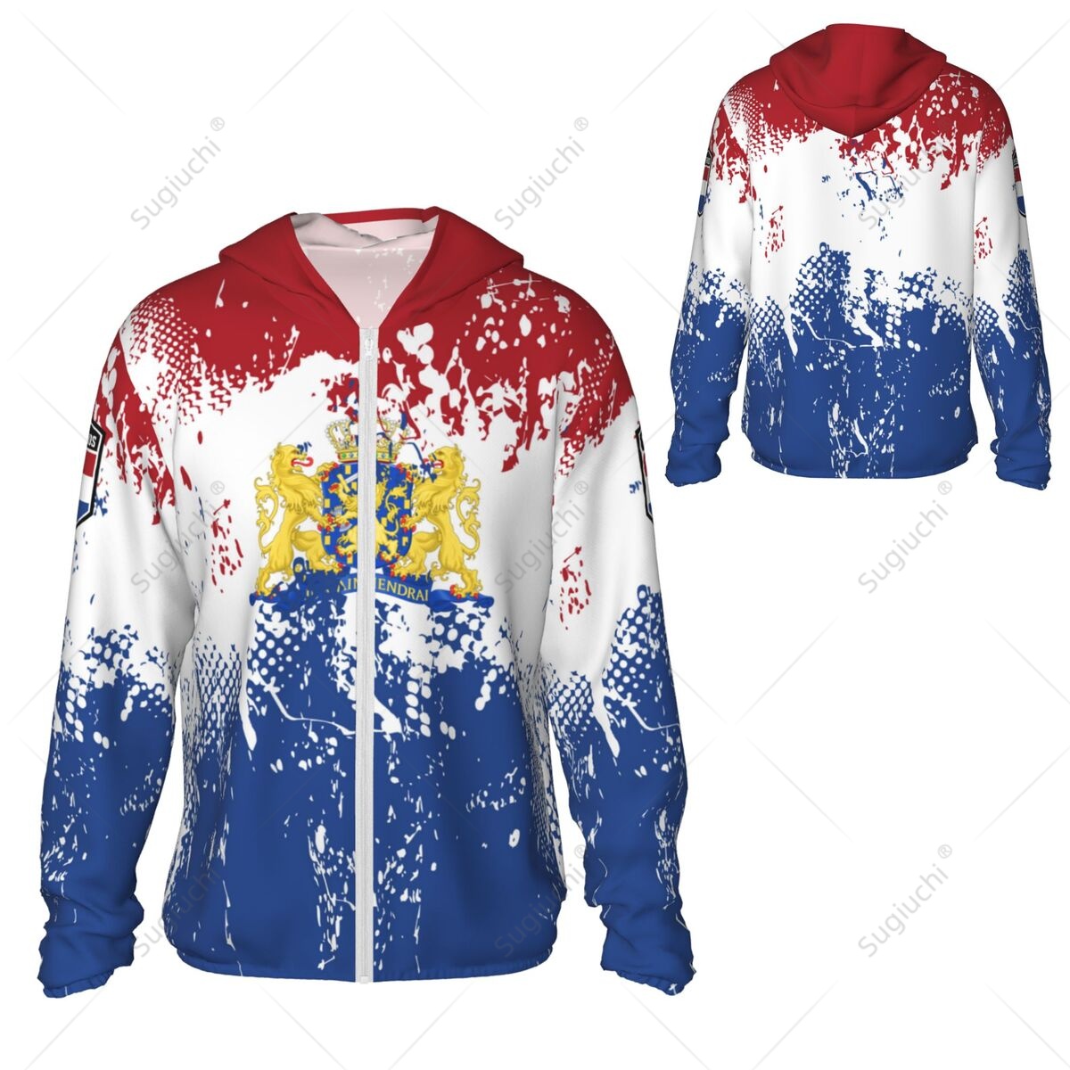 Netherlands Flag Sun Protectio - مراجعة Fishing Hoodie وسعره