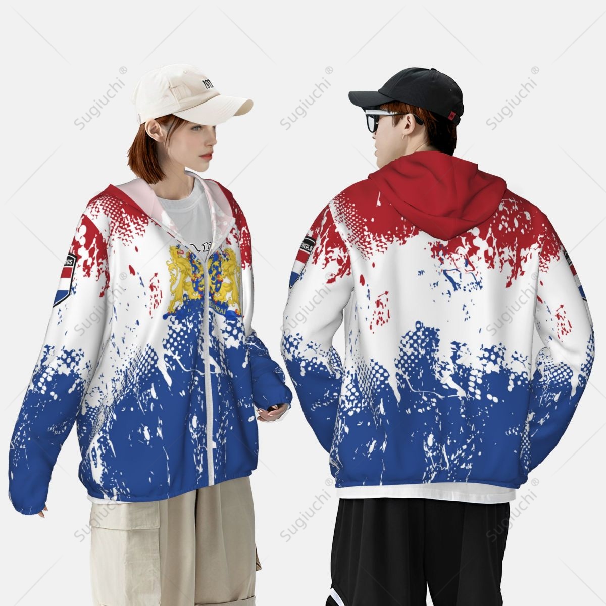 Netherlands Flag Sun Protectio - مراجعة Fishing Hoodie وسعره