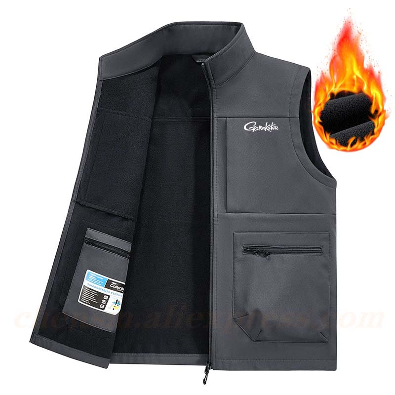 Gamakatsu Men's Fishing Vest M - مراجعة Fishing Vest وسعره