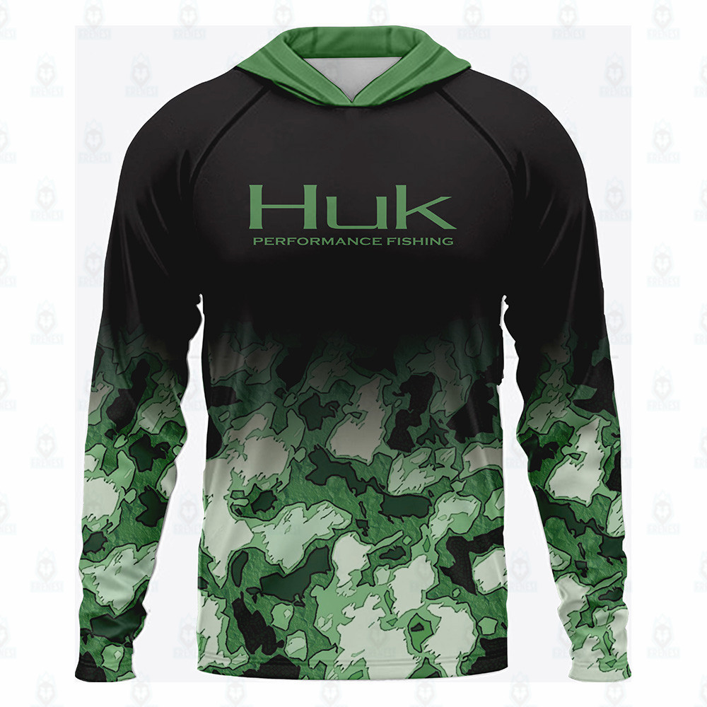 Huk Fishing Shirt UPF 50 Hoode - مراجعة Fishing Hoodie وسعره