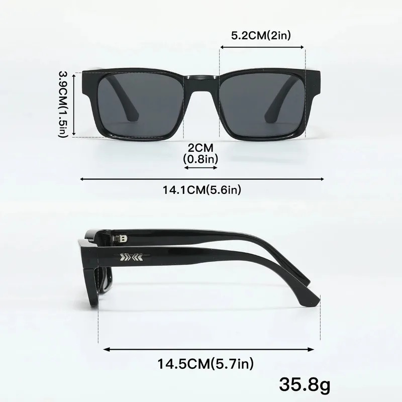 Quality Men Square Polarized S - مراجعة Fishing Sunglasses Polarized وسعره