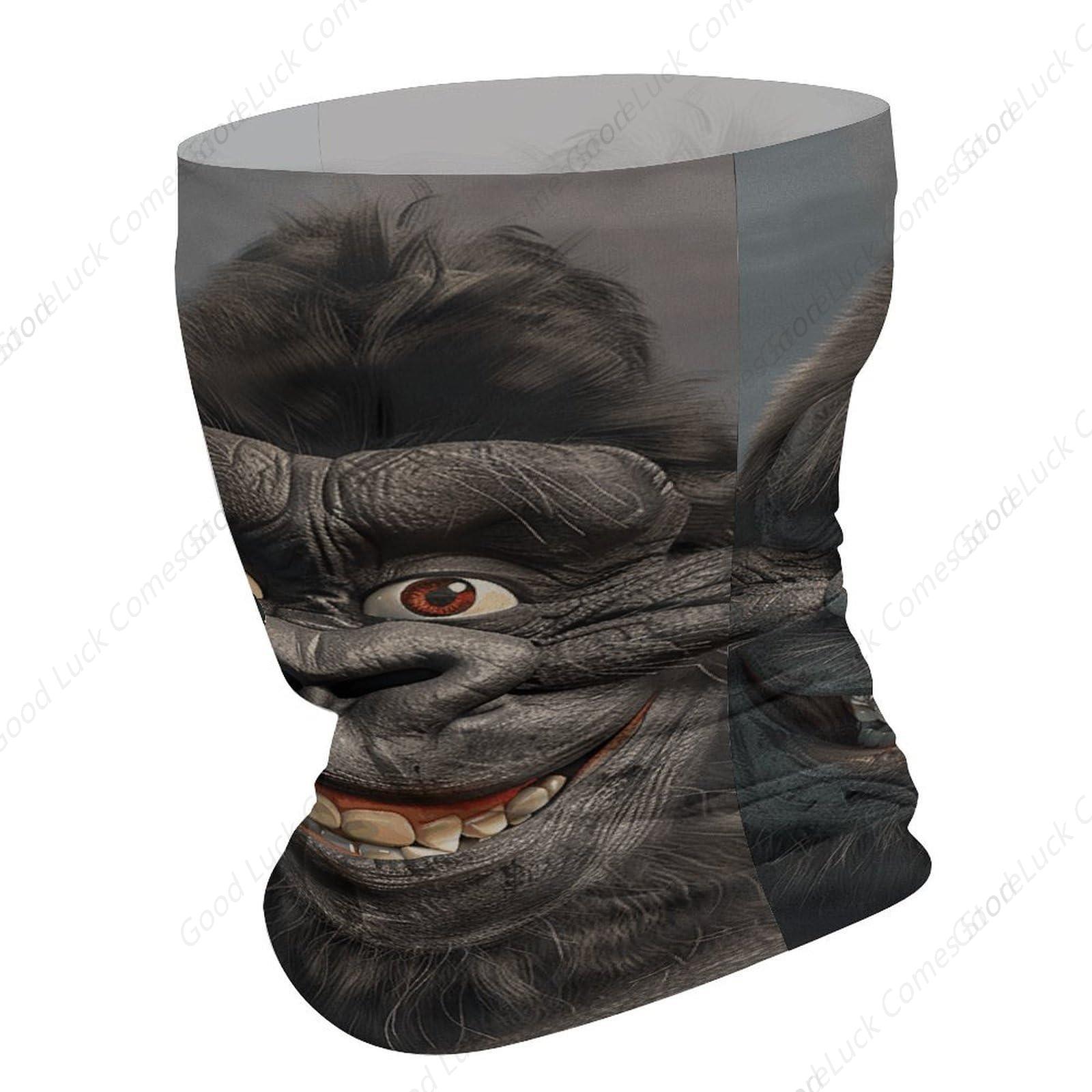 Smiling Gorilla Photo Bandana  - مراجعة Fishing Mask Sun Protection وسعره