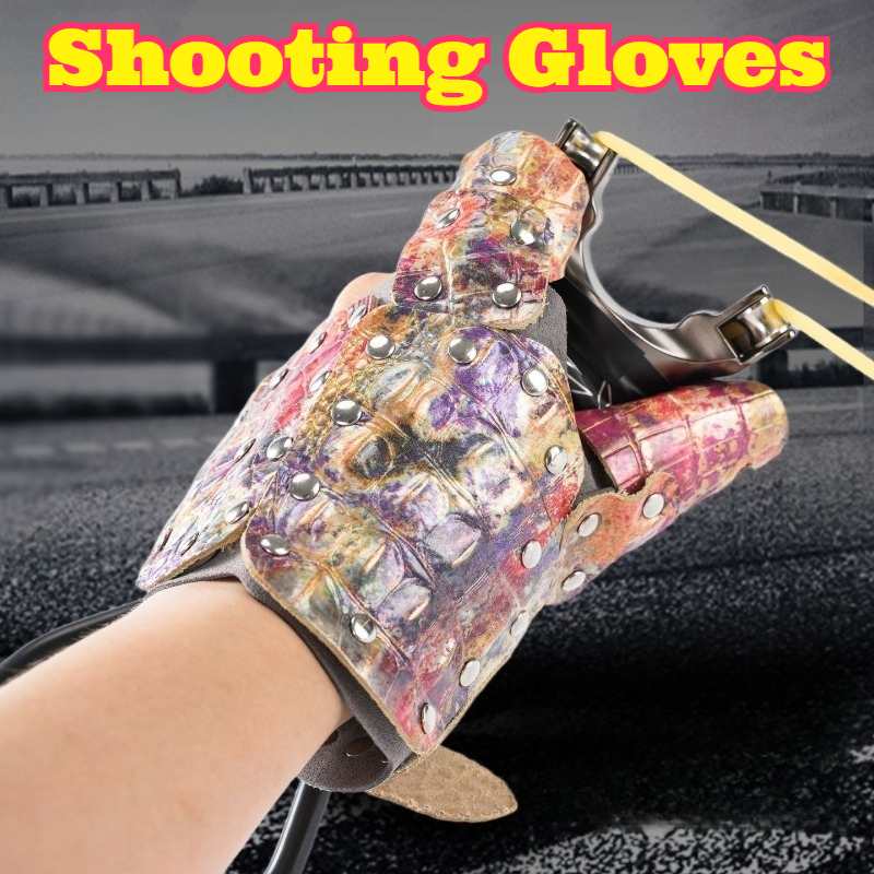 Half Finger Cowhide Gloves Cro - مراجعة Fishing Gloves وسعره