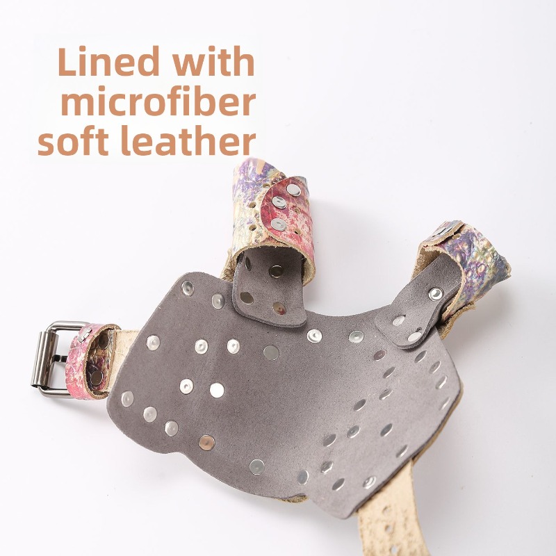 Half Finger Cowhide Gloves Cro - مراجعة Fishing Gloves وسعره