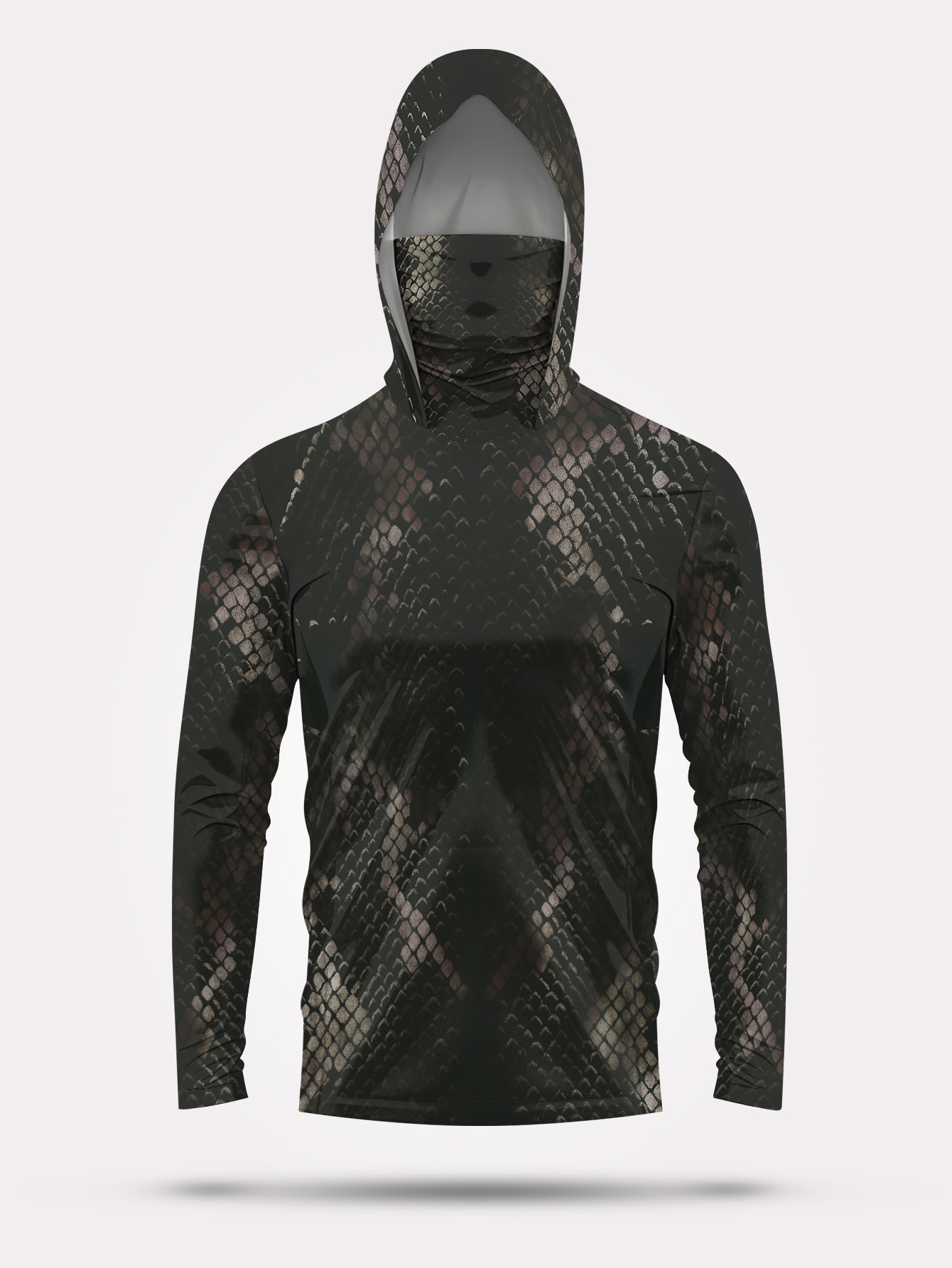 Men's Fishing Hooded Long-Slee - مراجعة Fishing Shirt Uv Protection وسعره