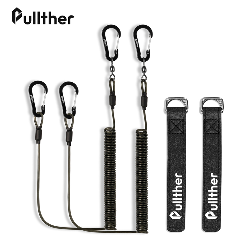fishing tools Coiled Lanyards  - مراجعة Fishing Belt وسعره