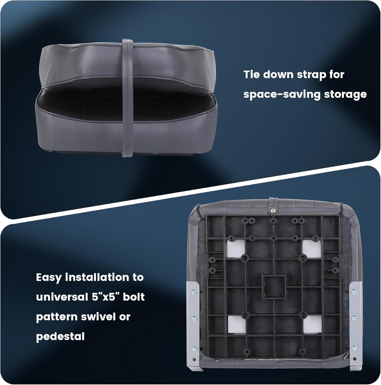2 Pack Folding Boat Seats, Hig - مراجعة Fishing Backpack وسعره