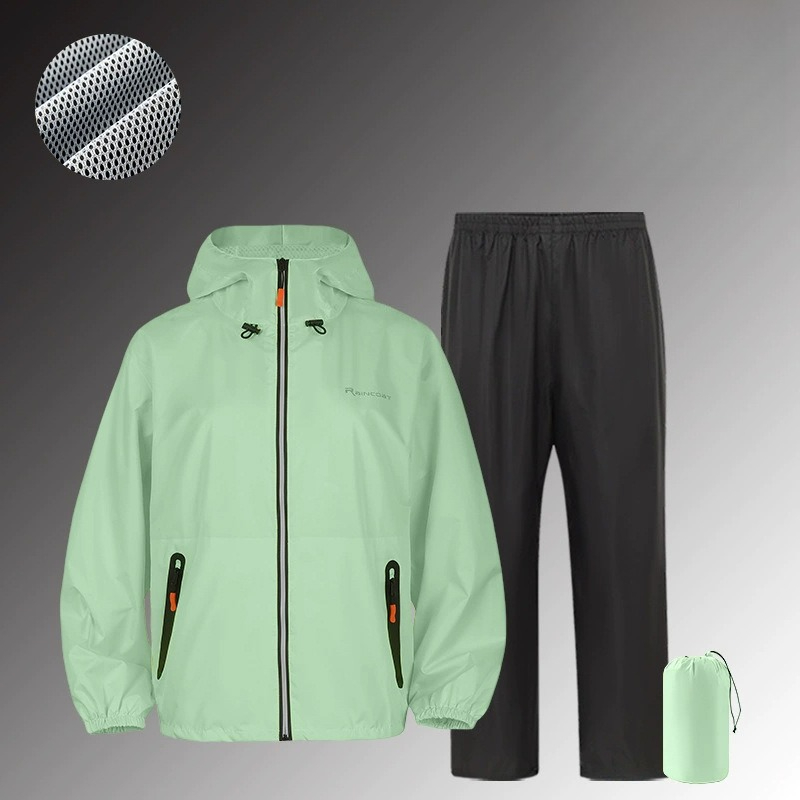 Waterproof Rain Suit Set Full  - مراجعة Fishing Rain Suit وسعره