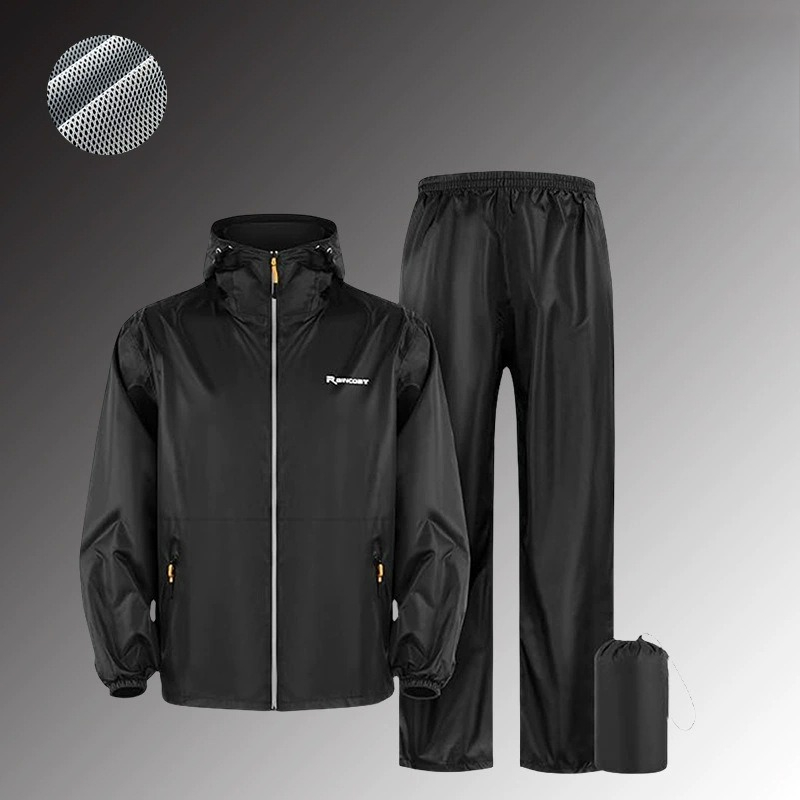 Waterproof Rain Suit Set Full  - مراجعة Fishing Rain Suit وسعره