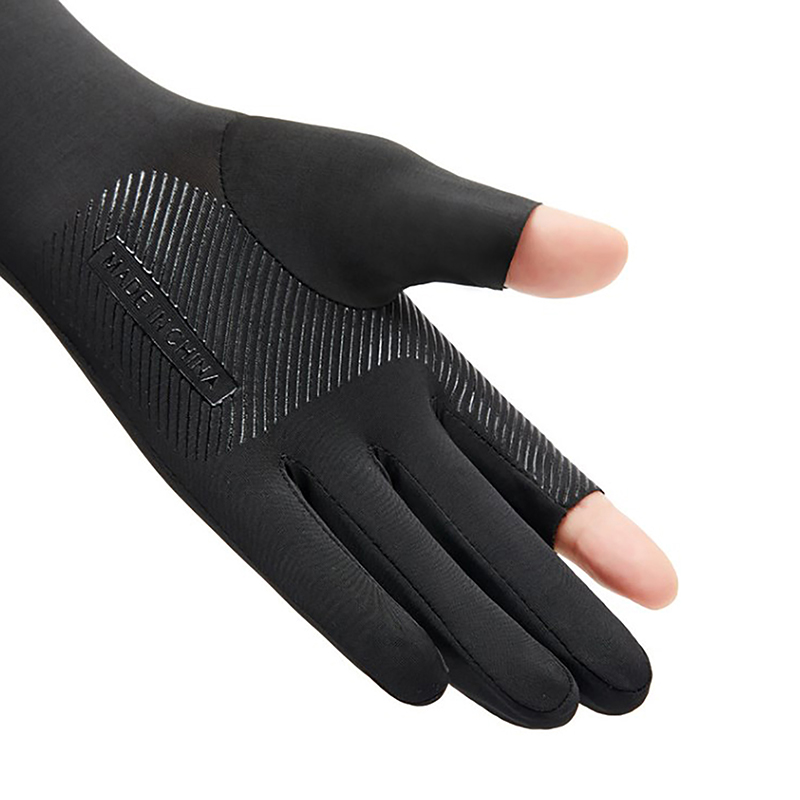 New Men's Fishing Sunscreen Ar - مراجعة Fishing Gloves وسعره