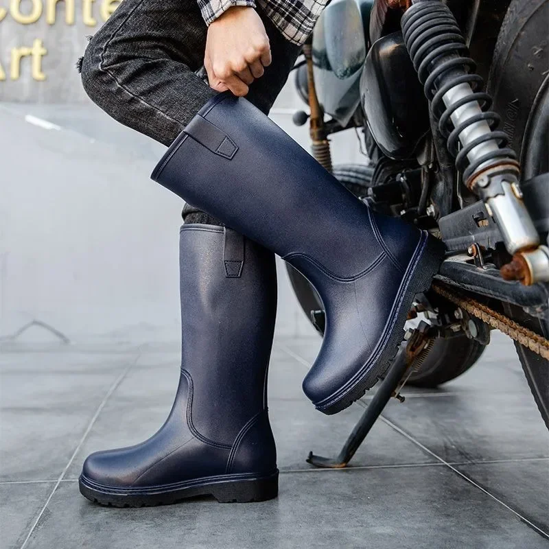 Rain Boots for Men Gum Fishing - مراجعة Fishing Boots وسعره