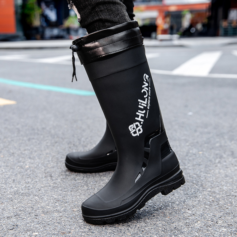 New Men's High-Tube Fleece-Lin - مراجعة Fishing Boots وسعره