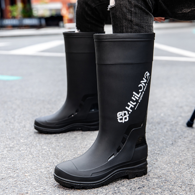 New Men's High-Tube Fleece-Lin - مراجعة Fishing Boots وسعره