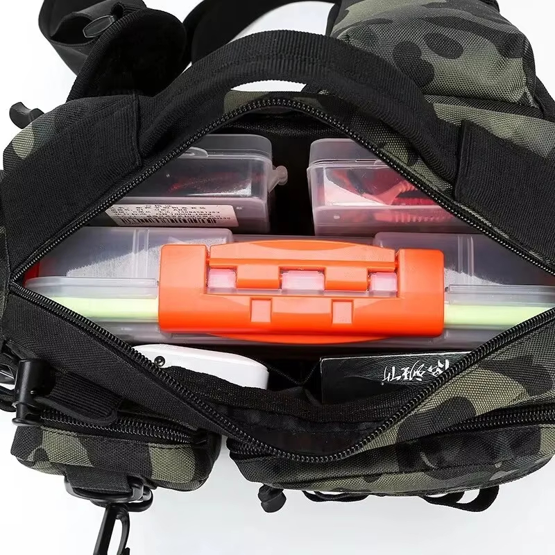 Outdoor Tactical Camping Climb - مراجعة Fishing Backpack وسعره