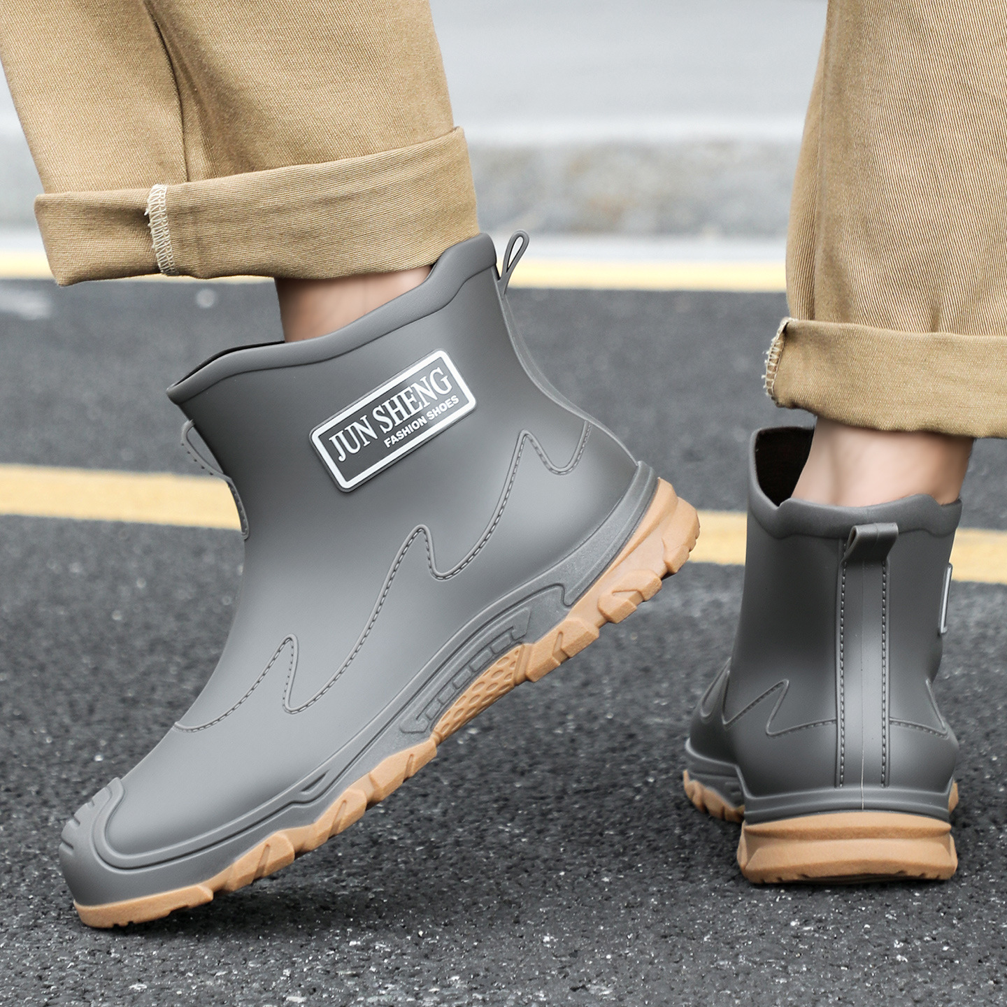 Waterproof Cross-Border Men's  - مراجعة Fishing Boots وسعره