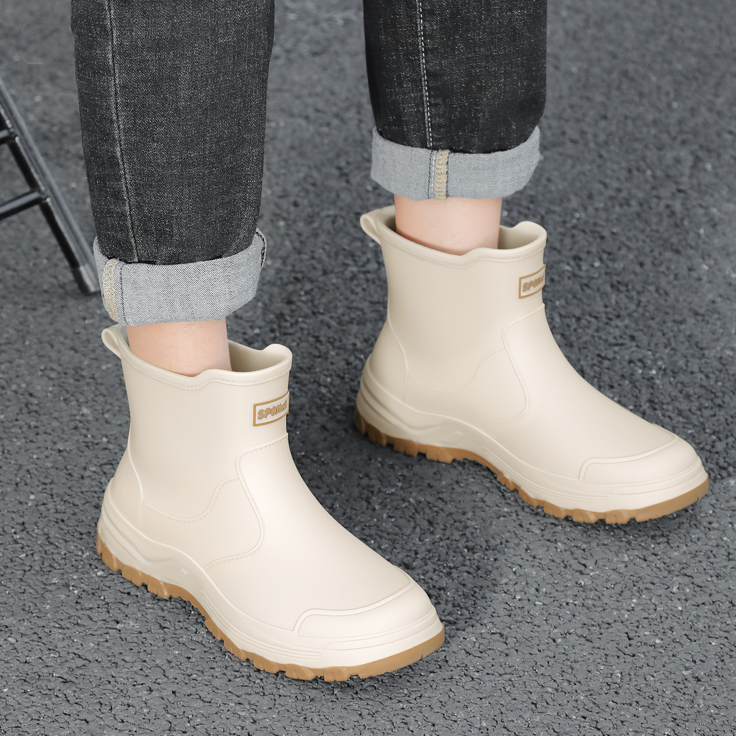 Fashionable new style men's mi - مراجعة Fishing Boots وسعره