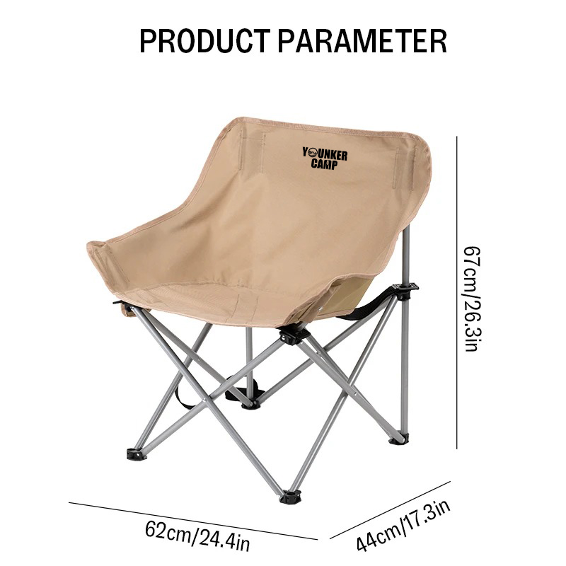 Portable Folding Camping Moon  - مراجعة Fishing Backpack وسعره