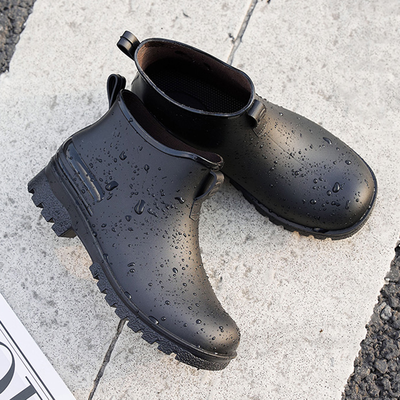 New Fashion Men Rain Boots Pla - مراجعة Fishing Boots وسعره