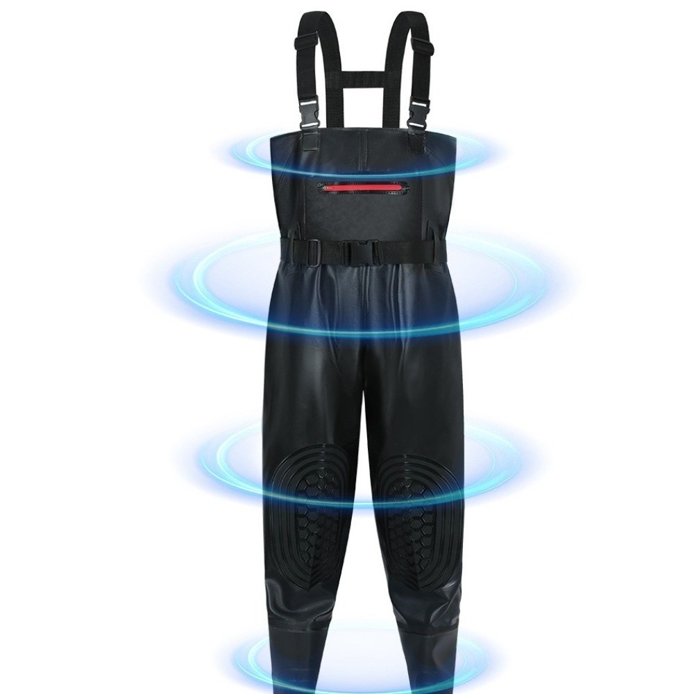 Useful PVC Fishing Suit Double - مراجعة Fishing Waders وسعره