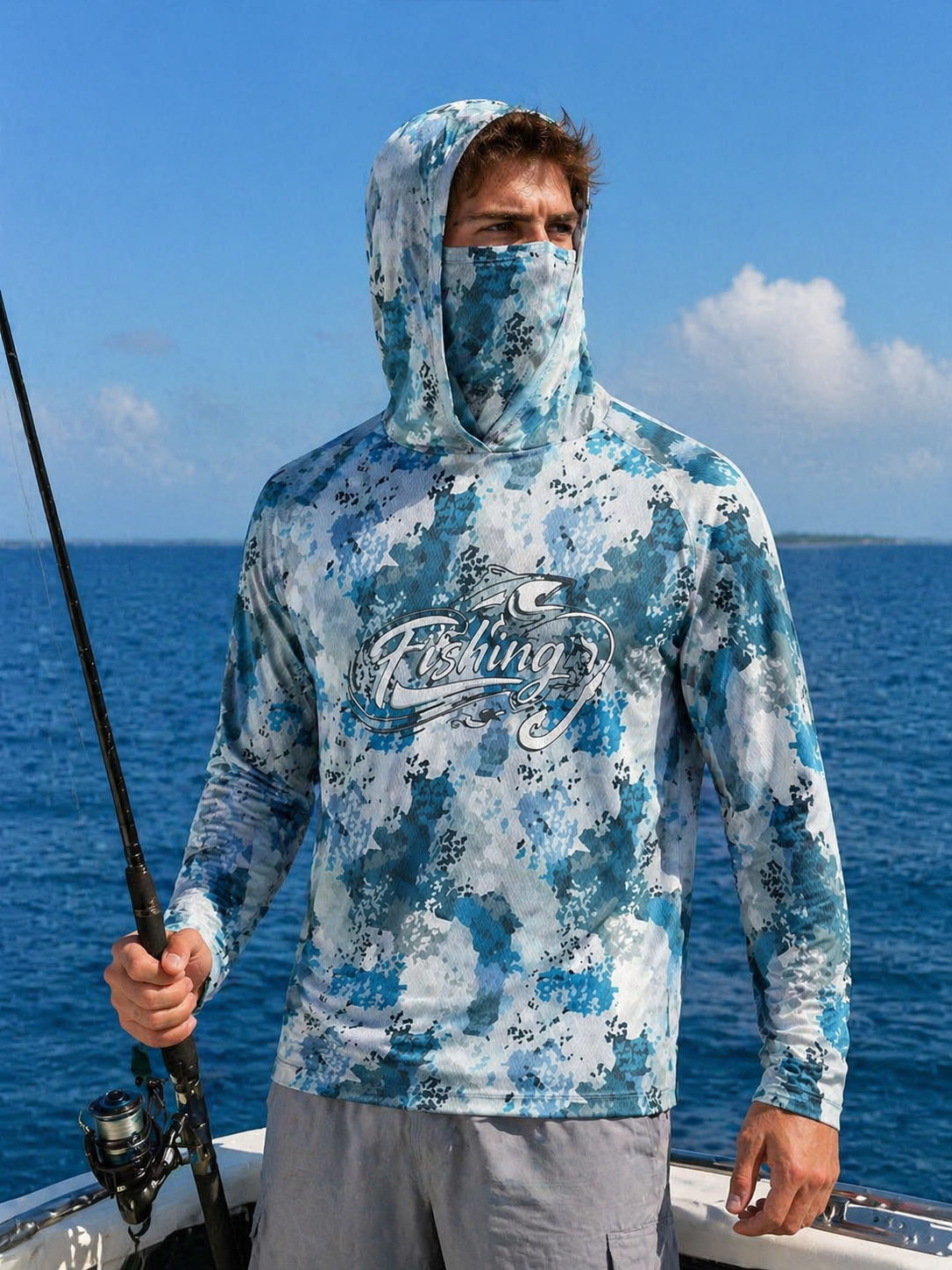 Fishing Shirt Hooded Men Fishi - مراجعة Fishing Hoodie وسعره