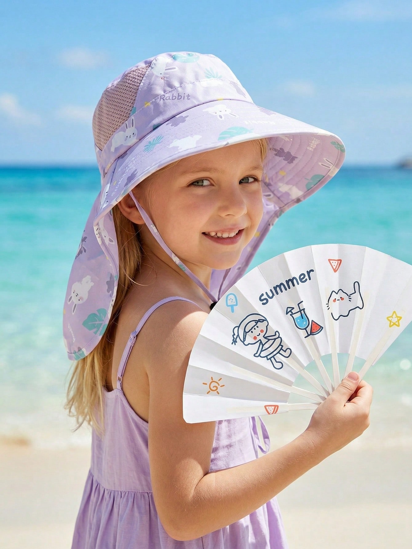 Cartoon Cape Kids Summer Sun F - مراجعة Fishing Hat وسعره