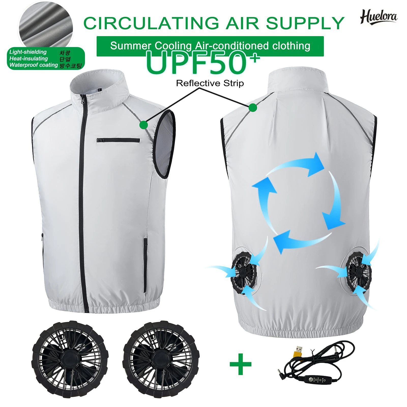 Summer Cool Vest Wearable Refr - مراجعة Fishing Vest وسعره
