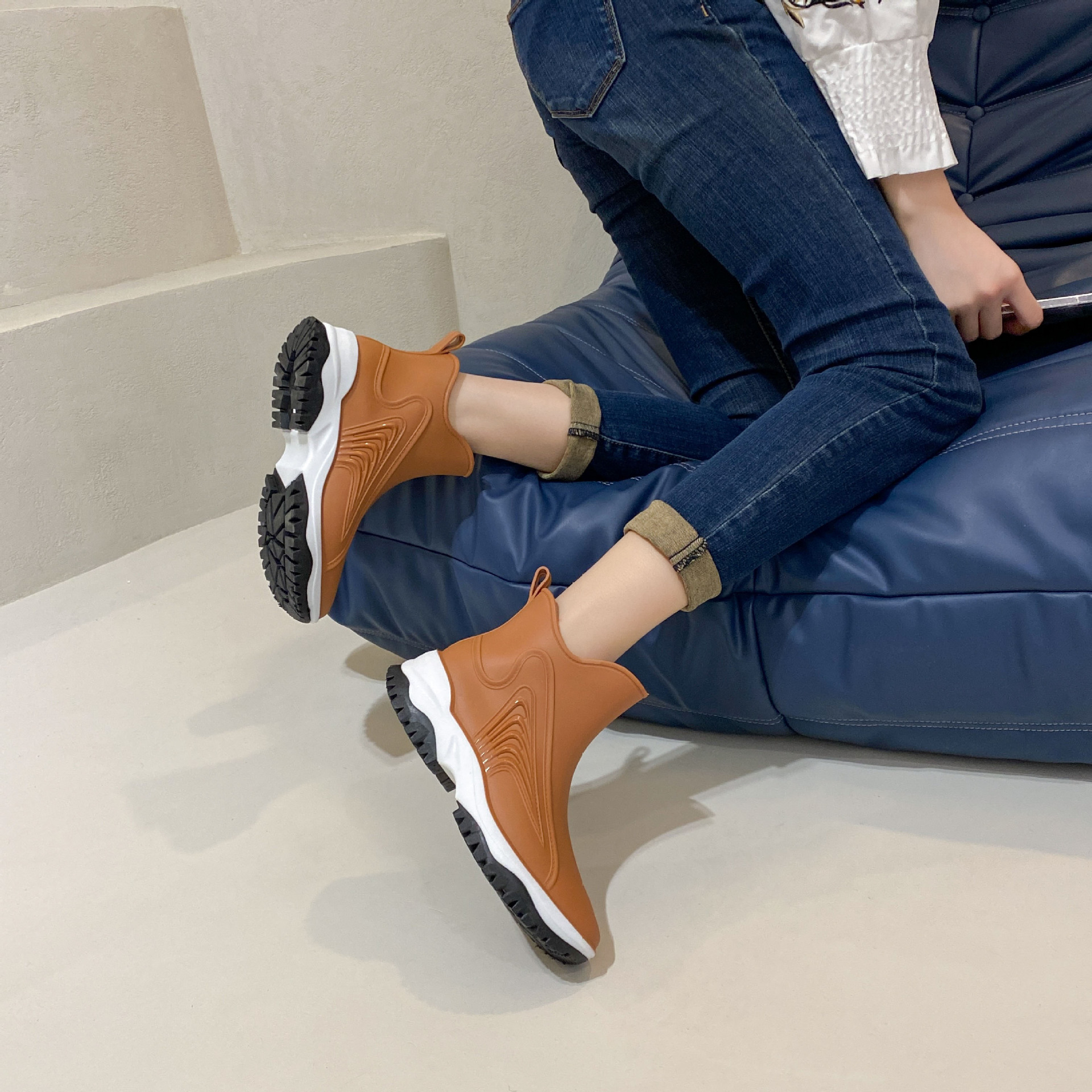 Women Rainboots Slip-on Waterp - مراجعة Fishing Waders وسعره