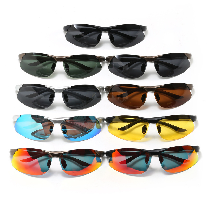 Spring leg polarized men's sun - مراجعة Fishing Sunglasses Polarized وسعره