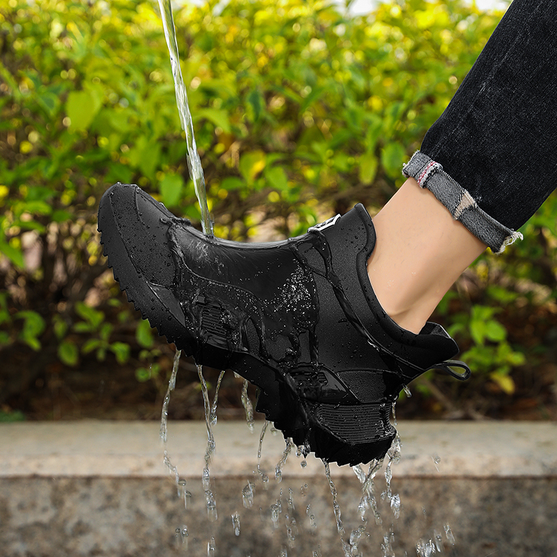 Rain Shoes for Men Waterproof, - مراجعة Fishing Boots وسعره