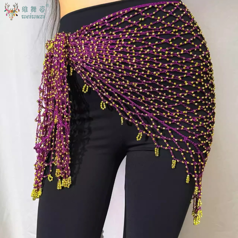 New Belly Dance Hip Scarf Sequ - مراجعة Fishing Belt وسعره