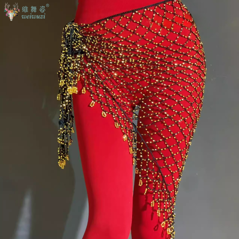 New Belly Dance Hip Scarf Sequ - مراجعة Fishing Belt وسعره
