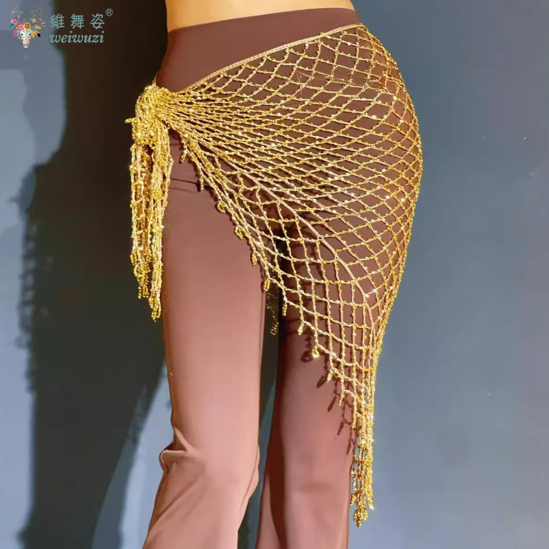 New Belly Dance Hip Scarf Sequ - مراجعة Fishing Belt وسعره