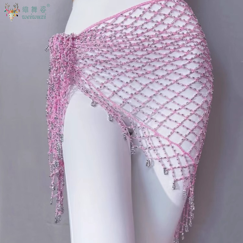 New Belly Dance Hip Scarf Sequ - مراجعة Fishing Belt وسعره