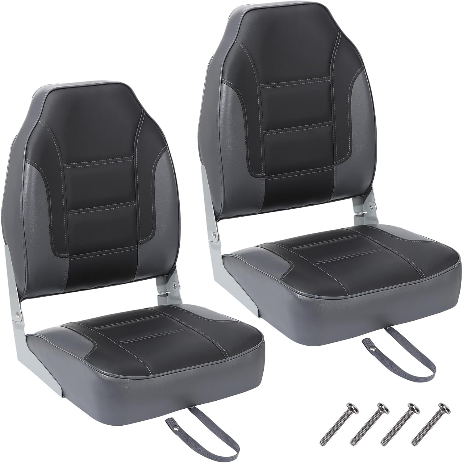 2 Pack Folding Boat Seats, Hig - مراجعة Fishing Backpack وسعره