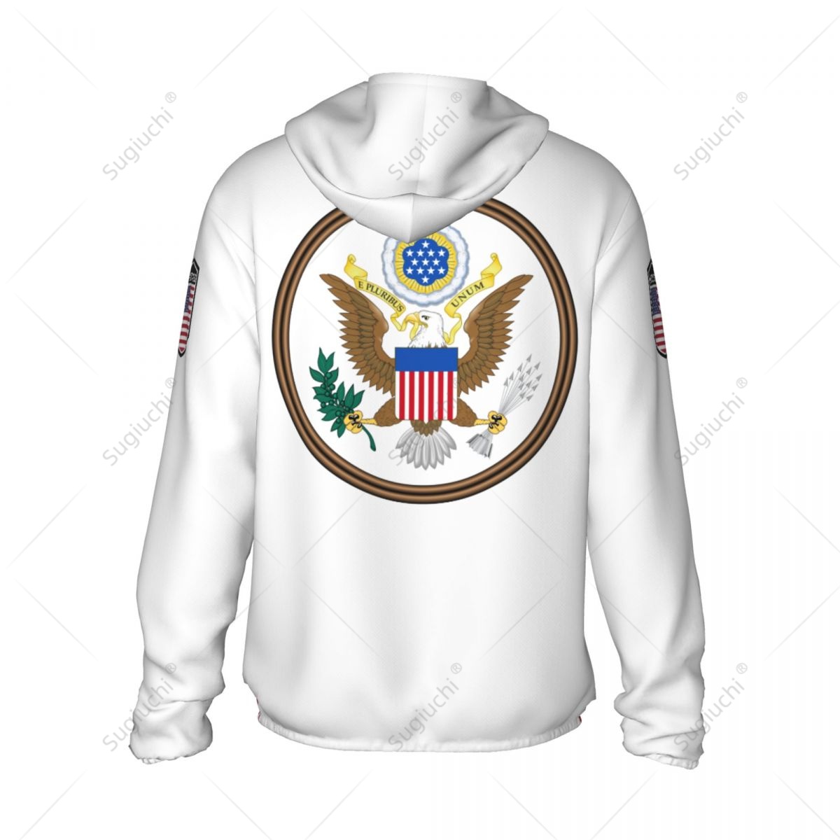 United States Flag Sun Protect - مراجعة Fishing Hoodie وسعره